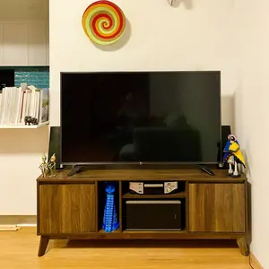 Shein — unité de Table midi derrière la télévision, 150cm, Design rétro original, Base pour divertissement et Tv