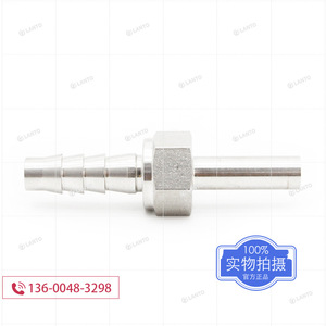 Connecteur By-Lok en acier inoxydable 316L pour tuyau, raccord pagode 14 mm, tuyau soudé 4 mm 6 mm, joint de conversion pagode pour usage en laboratoire - Product Image 1