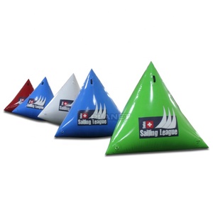 Nuoto Mark arancione PVC personalizzato gonfiabile Triathlon boa di <span class=keywords><strong>mare</strong></span> gara galleggiante acqua boa oceanica con Logo - Product Image 3