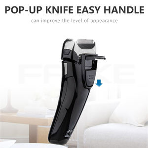 FK-605 LED ekran su geçirmez folyo tıraş şarj edilebilir erkek sakal tıraş makinesi yüz düzeltici akülü elektrikli tıraş makinesi - Product Image 2