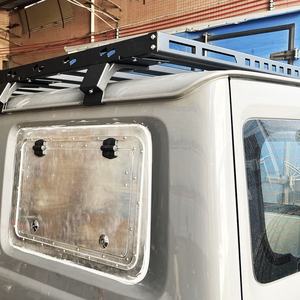 Galerie de Toit Universelle sur Mesure pour Berline Fourgonnette en Acier et Aluminium Vente en Gros, Barres de Toit pour <span class=keywords><strong>Voiture</strong></span> avec Supports de Bagages et <span class=keywords><strong>Porte</strong></span>-Vélo Plat pour 4x4 à Toit Rigide - Product Image 5