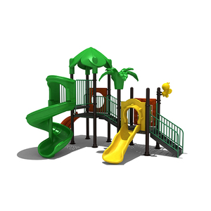 Toboggans en plastique pour enfants, équipement de terrain de jeux extérieur, combinaison de toboggan extérieur - Product Image 5