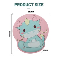 Tapis de souris de jeu de haute qualité avec base en caoutchouc personnalisée, tapis de jeu, accessoires informatiques, tapis de souris en mousse à mémoire de forme, ergonomique pour le bureau et la maison