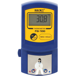 HAIKE FG-100 Digital <b>Thermometer</b> Max Hold Soldering Iron Tip Temperature Tester Welding Station - Product Image 1