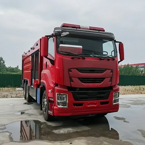 Camión ISUZU GIGA 6X4 con Plataforma Aérea Hidráulica para Rescate y Bomberos - Product Image 5