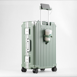 Maleta Rígida para PC con Elegante Diseño y Marco de Aluminio - Resistente Maleta con Ruedas Giratorias de 20/24 Pulgadas para Viajeros Modernos - Product Image 2