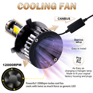 Bộ Bóng Đèn Canbus 8000lm 9006 H13000K 6500K Đèn <span class=keywords><strong>Led</strong></span> Sương Mù Hai Màu 12V <span class=keywords><strong>H11</strong></span> H4 H7 Đèn Pha Xe Hơi Xe Máy - Product Image 6