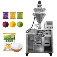 Machine de remplissage et d'emballage automatique de sachets, équipement d'emballage électrique haute vitesse PLC pour boissons, café en poudre, liquides
