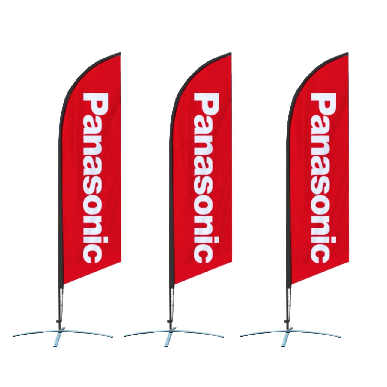 Strand vlag banner afdrukken, custom vlag banner printing service