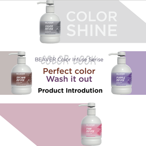 Fabricants pour la vente en gros de shampooing <span class=keywords><strong>violet</strong></span> BEAVER Infuse Color Protect pour cheveux - Product Image 2