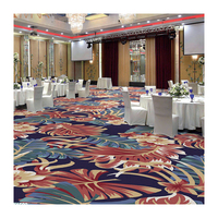 Tapis Axminster 80% laine 20% nylon pour couloir de chambre d'hôtel et tapis de salle de banquet