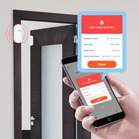 ANGUS WiFi sans fil Porte Fenêtre Capteur Alarme Smart Home Security Système d'alarme Notification gratuite APP Google Home Siri Compatible