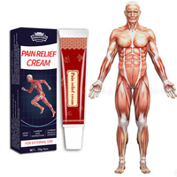 Crema Rápida y Eficaz para el Dolor de Rodilla, Ungüento de Masaje para Dolor Articular del Talón, Crema Calmante para el Dolor Deportivo