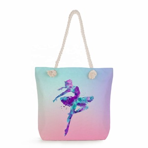 <span class=keywords><strong>Sac</strong></span> <span class=keywords><strong>à</strong></span> <span class=keywords><strong>main</strong></span> imprimé de style sportif de gymnastique pour femmes Offre Spéciale <span class=keywords><strong>sac</strong></span> fourre-tout de plage <span class=keywords><strong>à</strong></span> bandoulière réutilisable d'usine fermeture <span class=keywords><strong>à</strong></span> glissière pour les étudiants Shopping - Product Image 6