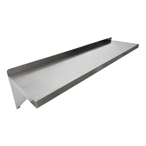 Jincheng NSF Knock-down cấu trúc thương mại cạnh tròn 304 S/s thép không gỉ Tường Gắn kệ - Product Image 2