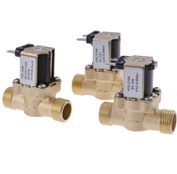 Vanne solénoïde en cuivre normalement fermée pour chauffe-eau solaire DC12V 24V 220V