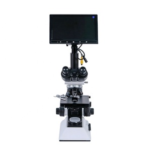 กล้องจุลทรรศน์ดิจิตอลอิเล็กทรอนิกส์แบบสองตา รุ่น YSXWJ-C80 Ysenmed พร้อมจอ LCD ระบบไฟส่องสว่าง กำลังขยาย 40 เท่า เลนส์ใกล้วัตถุแบบใช้น้ำมัน 1 ชิ้น - Product Image 2
