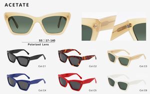 Nuevas Gafas de Sol SA0322 de Moda con Montura Completa de Acetato, Protección UV400, para Adultos, OEM, Disponibles, Alta Calidad - Product Image 5