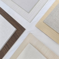 Panneaux muraux en placage de bois naturel, écologiques, imperméables, de haute qualité, pour la décoration intérieure de la chambre et de la salle à manger, fabrication OEM BingJie