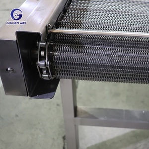 Máy vận chuyển băng tải xoắn ốc nhiều lớp, băng tải làm mát, bánh ngọt, pizza, gà rán, kho hậu cần đông lạnh nhanh, thang máy kho hàng - Product Image 4