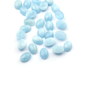 경쟁력 있는 가격의 고품질 천연 아쿠아마린 스톤 오벌 컷 - Product Image 5