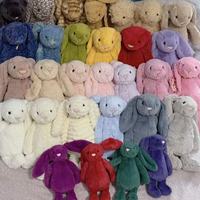 1- Grosir Jelly Cat Koleksi Baru Beruang & Kelinci, Hadiah Ulang Tahun yang Sempurna, Hadiah Festival, Mainan Boneka Pendamping, Kualitas Tinggi