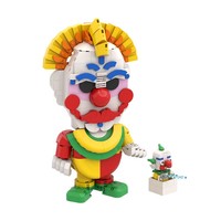 Funbuild-Blocs de Construction Personnalisés, Mini Figurines, Clown Tueur de l'Espace, Jouet Modèle Amine Monstre