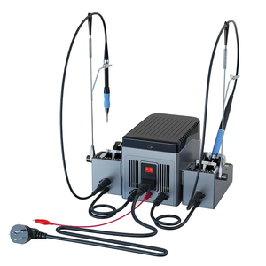 Stazione di Saldatura Intelligente Aixun T420D con Doppia Postazione, Supporto per Punte T245 T210 T115, Riparazione di PCB Mobile BGA SMD - Product Image 3