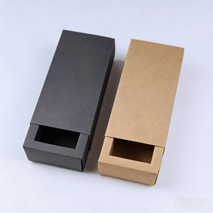 Caja de Papel Deslizante con Logotipo Personalizado y Papel Kraft para Empaque de Perfumes - Product Image 2