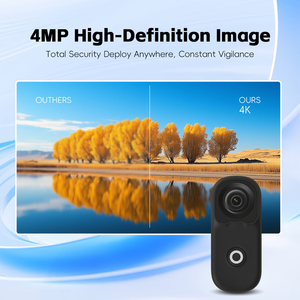 Caméra d'action OEM MZ02 4K HD, mini caméra corporelle avec application WiFi, stabilisation EIS, enregistrement mains libres, caméra de casque sportif 800 mAh - Product Image 4