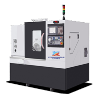 Tour CNC Automatique FANUC à Banc Incliné Robuste, Centre de Tournage Haute Performance à Broche Unique