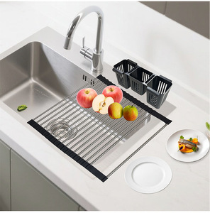 <span class=keywords><strong>Escurridor</strong></span> <span class=keywords><strong>de</strong></span> <span class=keywords><strong>Platos</strong></span> Enrollable Expandible para Fregadero, <span class=keywords><strong>Escurridor</strong></span> <span class=keywords><strong>de</strong></span> <span class=keywords><strong>Platos</strong></span> Enrollable <span class=keywords><strong>de</strong></span> Acero Inoxidable para Cocina - Product Image 5