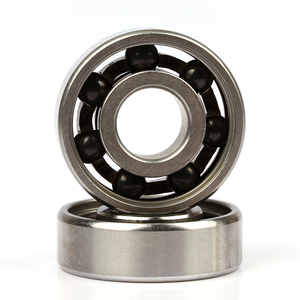 Roulement à billes à gorge profonde hybride en acier inoxydable et céramique <span class=keywords><strong>S6201</strong></span> - Product Image 1