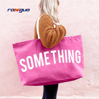 Sac fourre-tout personnalisable à grande capacité, imprimé par sublimation, avec logo personnalisé, promotionnel, professionnel, vente en gros RG