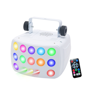 Proiettore Laser DJ 4 in 1 Rosso Verde per Illuminazione Scenica, Effetto Lucciola, Attivazione Musicale - Il Più Venduto - Product Image 1