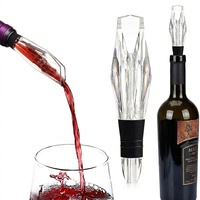 Décanteur à vin transparent de type diamant à remplissage rapide, idéal pour la maison, les événements en plein air et les fêtes – Vente chaude