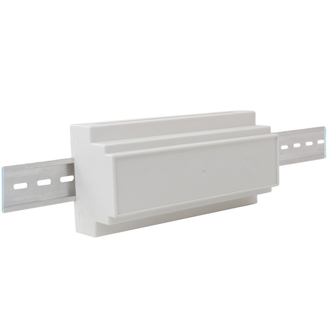 Lighting Controller 180*88*59mm Plastic PCB Enclosure Din Rail Enclosure