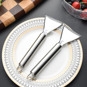 Stainless Steel Fish Scaler Triangular <b>Kitchen</b> Tool For Seafood Cleaning And Scaling Dishwasher Safe - Product Image 5