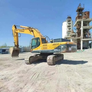 Excavatrice Hyundai R520LC-9T d'occasion en bon état, 52 tonnes, pour travaux de carrière et terrassement intensif, provenance Corée. - Product Image 5
