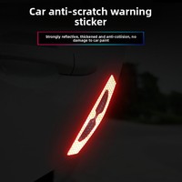 Autocollant de carrosserie de voiture, sortie d'air latérale, décoration personnalisée modifiée, avertissement réfléchissant, anti-collision, anti-rayures OLIVER