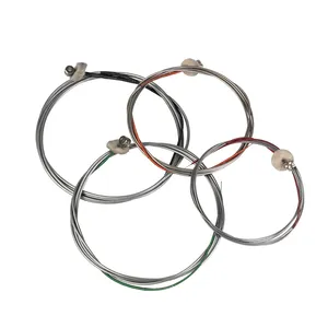 Juego Completo de 4 <span class=keywords><strong>Cuerdas</strong></span> para <span class=keywords><strong>Contrabajo</strong></span> (Sol-Re-La-Mi) <span class=keywords><strong>Cuerdas</strong></span> de <span class=keywords><strong>Contrabajo</strong></span> con Núcleo de Acero y Entorchado de Níquel con Extremo de Bola - Product Image 1
