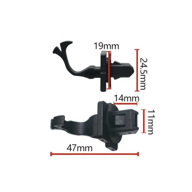 L166 Car Front Cover Parts Premium Body Plastic Fastener Support Rod Clips