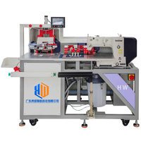 Machines à coudre manuelles programmables pour chemises, vestes et uniformes avec système de contrôle PLC, point invisible, neuves