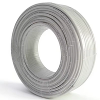 Cable Coaxial RG6 RG59 S-4C-FB de 75 Ohmios, Baja Pérdida, Extensión de Señal de TV, Rollo de 100m 305m 1000m para Ingeniería y Construcción