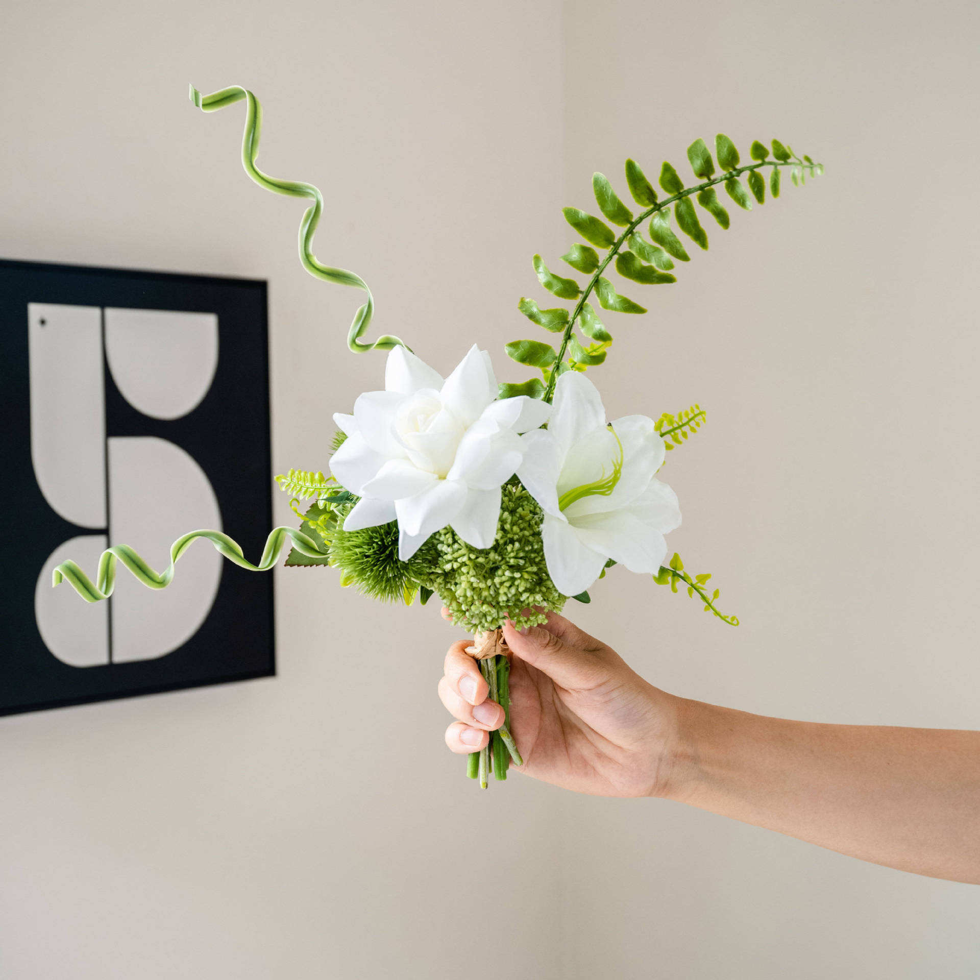 Amant blanc rose blanc zhu haut fleur rouge