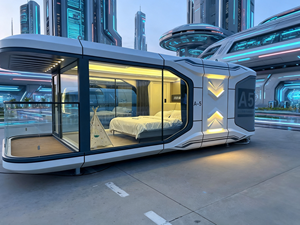 Оптовая продажа, самая продаваемая космическая капсула, Домашняя мини-космическая Капсульная комната, современная роскошная гостиничная космическая Капсульная комната - Product Image 4