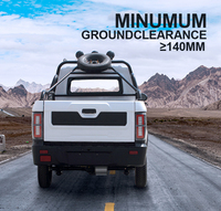 Jinpeng – mini camion électrique avec climatisation, capacité de charge de 600kg, vente en gros, australie