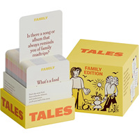 Cartes de conversation éducatives transfrontalières prêtes à l'emploi – Édition Famille et Couples – Jeu de cartes pour développer les compétences et s'amuser