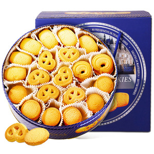 Biscuits <span class=keywords><strong>au</strong></span> <span class=keywords><strong>beurre</strong></span> de style royal <span class=keywords><strong>danois</strong></span> 454g dans des boîtes cadeaux Snacks européens de qualité supérieure Saveur de lait Biscuits à la crème pour cadeaux d'entreprise - Product Image 2