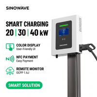 Caricatore EV DC ROSH 40KW CCS2 IP54, Stazione di Ricarica Rapida DC a Parete per Auto Elettriche